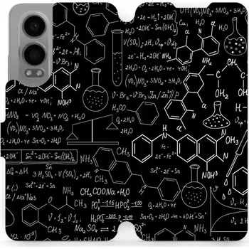 Pouzdro na mobilní telefon Flipové pouzdro Mobiwear - OnePlus Nord CE 4 Lite 5G - V060P Vzorečky (Knížkové flip pouzdro, obal, kryt na mobil OnePlus Nord CE 4 Lite 5G - V060P Vzorečky, materiál Umělá kůže + TPU - ochrana 360°, stojánek, silikonová vanička, magnetické zavírání)