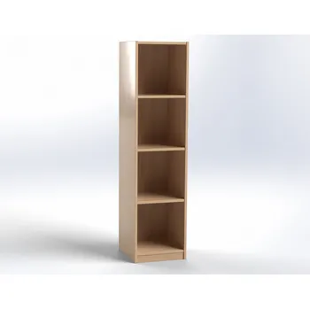 Komoda TVAR v.d. Klatovy Skříňka se 4 otevřenými boxy v 1 sloupci