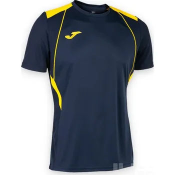 Dres JOMA CHAMPIONSHIP VII, barva tmavě modrá - žlutá, velikost 3XS