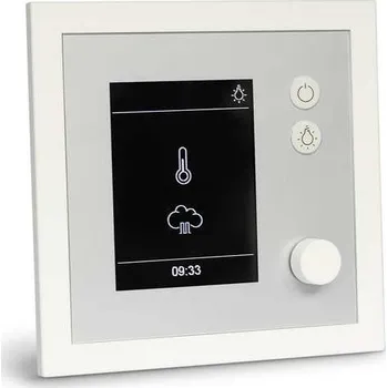 EOS EmoTec H, řídící jednotka pro suchou i vlhkou saunu, bílá / stříbrná