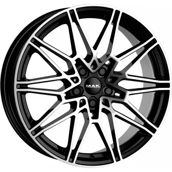 Alu kolo Alu disk MAK KOENIG-D 9.5x19, 5x112, 66.6, ET39 BLACK MIRROR