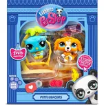 Littlest Pet Shop balení 2 figurek Petfluenceři MIX