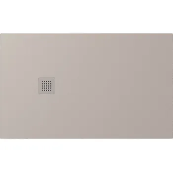 Sprchová vanička Polysan TRENECA vanička z litého mramoru s možností úpravy rozměru, 130x80cm, béžová mat, 84303.81