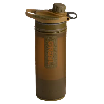 Cestovní filtr na vodu Grayl Geopress Purifier Velikost: 0,71 l, Barva: Hnědá