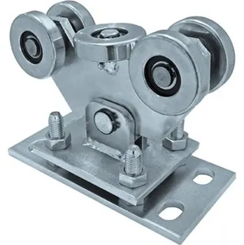 Pohon brány IBFM Vozík 80 - nosný vozík pro C profil 80 pro posuvnou nesenou bránu do 6m průjezdové šíře