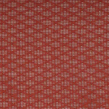 Organza šedá s proplétaným cihlovým vzorem, š.135