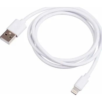 Počítačové příslušenství Akyga USB - Lightning kabel 1m bílý (AK-USB-30)