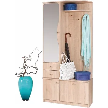 Předsíňová stěna Předsíňová stěna Mell Dub sonoma Doprava ZDARMA.