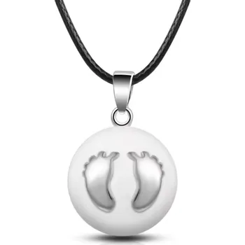 Náhrdelník B-TOP Mateřský dlouhý náhrdelník Harmony Ball se zvukovým přívěskem Nožičky