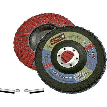 Brusný kotouč Lamelový kotouč 125mm ZC60 zirkon-keramický šikmý na nerez IM-7-125-060