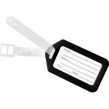 Příslušenství k zavazadlu KUFRYPLUS Jmenovka na kufr LTP114 black