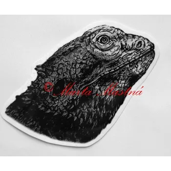 Samolepka agama - archiv c446 - Malá - přibližně jako pohlednice