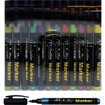 PKstar Akrylový popisovač sada 2mm - 12ks PK54-14