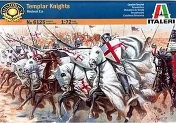 Plastikový model Italeri Templar Knights (Medieval Era) 1:72