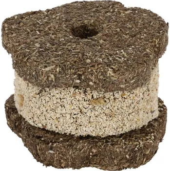 Krmivo pro koně Pamlsek závěsný pro koně DELIZIA Sandwich, 195 g - banán