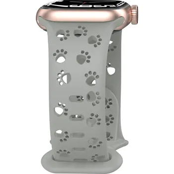 Příslušenství k chytrým hodinkám Akce 2+1 Řemínek s perforovanými pacičkami pro Apple Watch 42/44/45/46/49mm Barevná varianta: Šedý