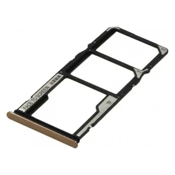 Držák (šuplík) SIM Xiaomi Redmi NOTE 10 Pro bronze