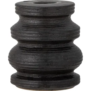 BLOOMINGVILLE Černý svícen Idina z kameniny