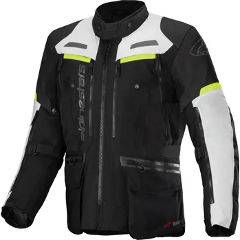 Moto bunda Bunda BOGOTA PRO DRYSTAR, ALPINESTARS (černá/šedá/žlutá fluo) 2026 (Velikost: S)