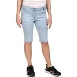 Dámské jeansové šortky KILPI PARIVA 36 Světle modrá