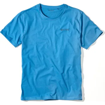 Pánské tričko MUSTANG Tyrkysové pánské tričko BRUNO M 4240_2100.538