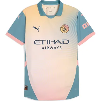 Dres Puma Manchester City 24/25 Authentic Fourth Jersey Men 778616-04 Velikost XXL
