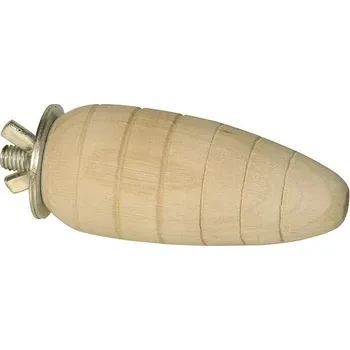 Krmivo pro hlodavce Mrkev dřevěná, k okusování, pro králíka