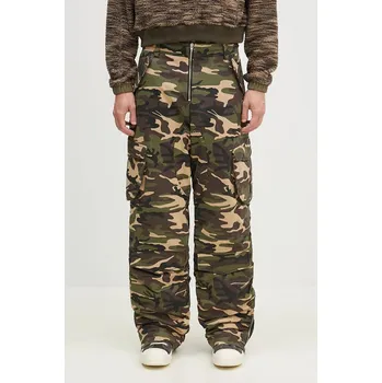 Oboustranné kalhoty Andersson Bell Reversible Padded Camouflage Cargo Pants, 48, zelená, 87X
