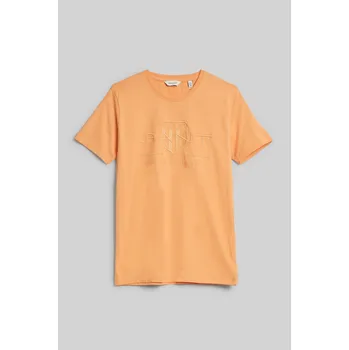 TRIČKO GANT TONAL SHIELD T-SHIRT CORAL APRICOT