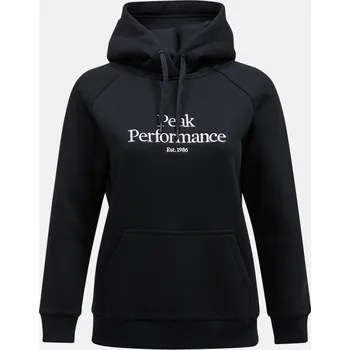 Dámská mikina MIKINA PEAK PERFORMANCE W ORIGINAL HOOD BLACK