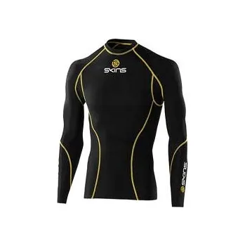 Skins M bio Sport triko dl. rukáv černá Varianta: XL