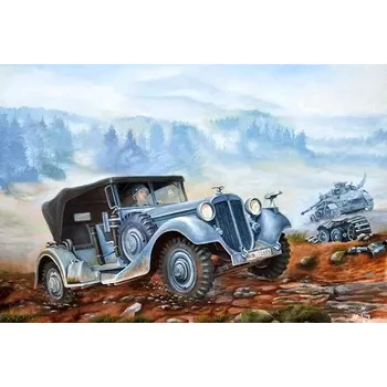 Plastikový model Roden 1/35 Horch V8 Type 830R