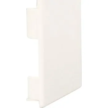 Stavebniny Heidemann 09828 parapetní lišta koncová část 1 ks čistě bílá