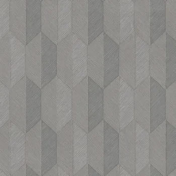 Tapeta AdaWall Geometrická vliesová tapeta na zeď, šedá, 1501-4, Vera, AdaWall, velikost 10 x 1,06 m