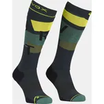 Pánské ponožky Ortovox Free Ride Long Socks Cozy black steel 45-47
