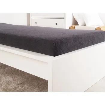Idea nábytek Prostěradlo Froté IDEAL 90x200 antracit