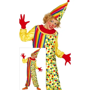 Karnevalový kostým Guirca Detský kostým - Šašo Velikost - děti: S: 101-109 cm