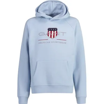 Dívčí mikina MIKINA GANT ARCHIVE SHIELD HOODIE FRESH BLUE