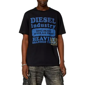 Pánské tričko TRIČKO DIESEL T-JUST-N9 T-SHIRT BLACK