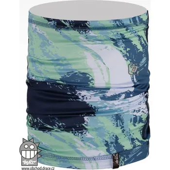 Nákrčník Multifunkční nákrčník Dráče - vzor 78, černá/ zelená Barva: Mix barev, Velikost: L