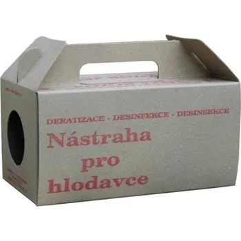 Hubení hlodavce Stanice jedová, malá, karton