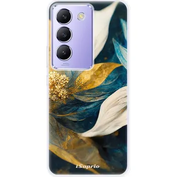 Pouzdro na mobilní telefon Odolné silikonové pouzdro iSaprio - Gold Petals - Vivo V40 SE 4G/5G