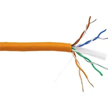 Kabel Uniview Kabel UTP kat. 6 kulatý, Eca, 305m, drát, AWG24, oranžový (CAB-LC3100A-E2-ECA-IN) - 21.70.0010