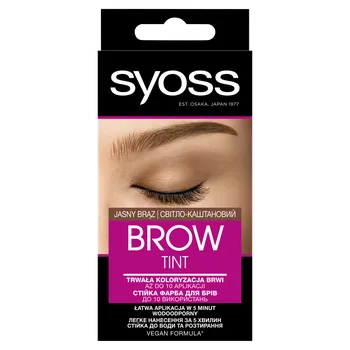 Syoss Brow Tint 17 ml, světle hnědá