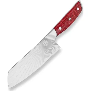 Kuchyňský nůž Kuchařský nůž Santoku Dellinger Sandvik Red Northern Sun