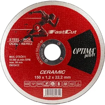 Řezný kotouč Maják Kot.150x1,2 CERAMIC řez. oc./nerez