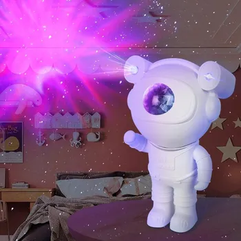 Digitální kompakt TIP! Projektor GALAXIE - dětský LED astronaut, svítící noční obloha s dálkovým ovládáním