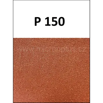 Brusný papír Pás KK751X 3500x75 Korund, Pás KU62R 3500x75 P150