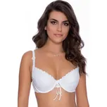 Roza Krajková push-up podprsenka Damaris bílá Velikost: 75D
