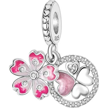 Přívěsek Atelier Fantazie - Stříbrný přívěsek LXXXII - Kytička (Ag 925/1000) - 31082